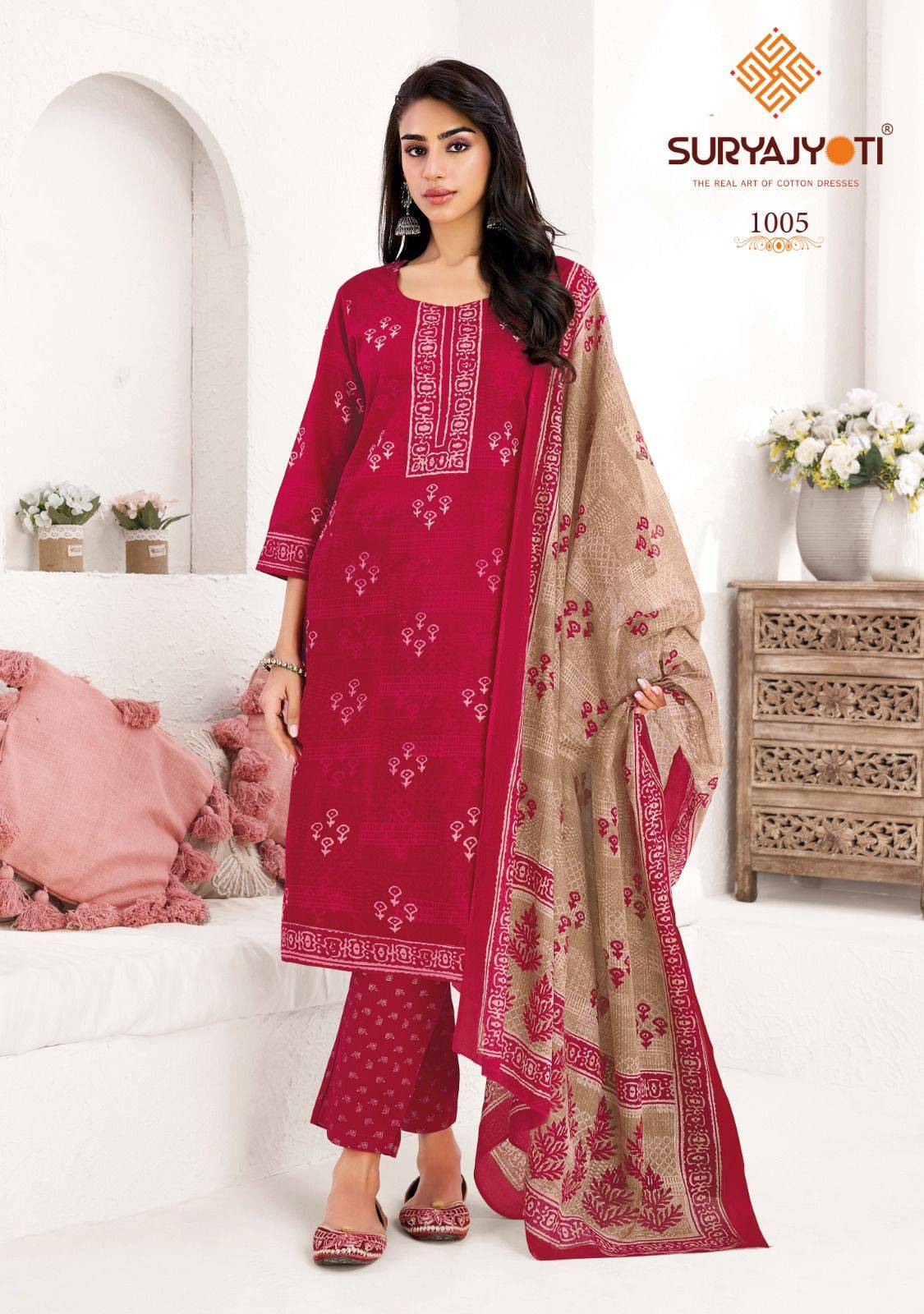 Suryajyoti Parul Vol 1 Wholesale Indian kurtis market in Kolkata